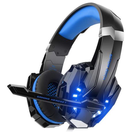 Kotion G9000 Gaming Headphones with Mic – Blue