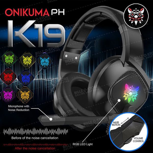 Onikuma K19 Gaming Headset with Microphone